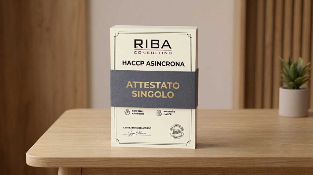 Attestato singolo